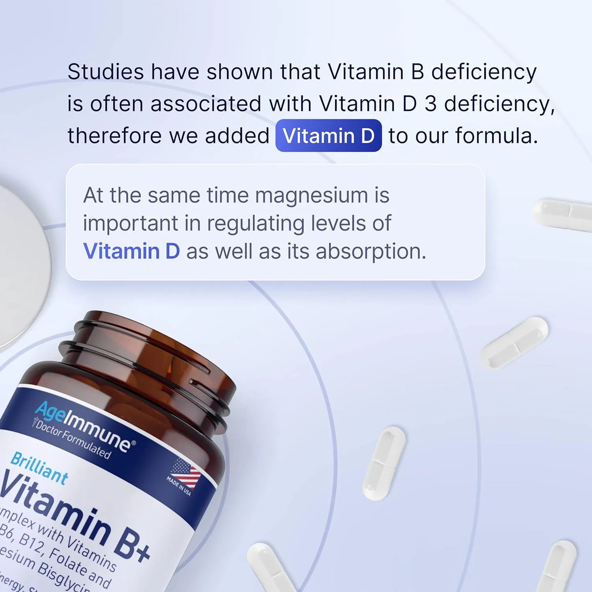AGEIMMUNE - AgeImmune Vitamin B Complex 60 Capsulas - The Red Vitamin MX - Suplementos Alimenticios - {{ shop.shopifyCountryName }}