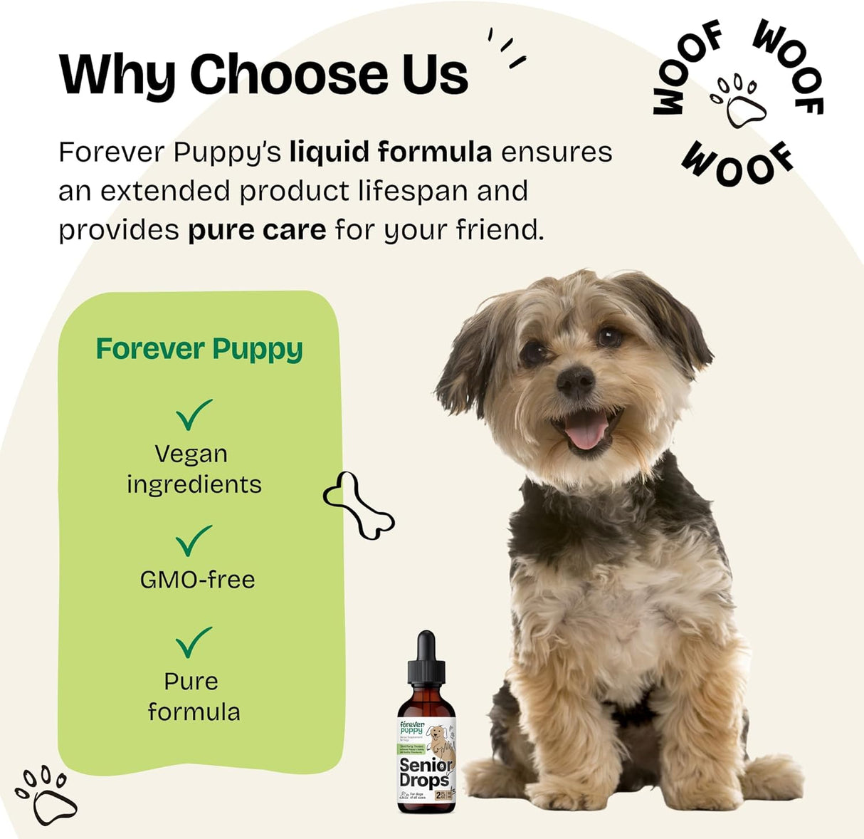 Forever Puppy Senior Dogs Drops 2 Fl.Oz.