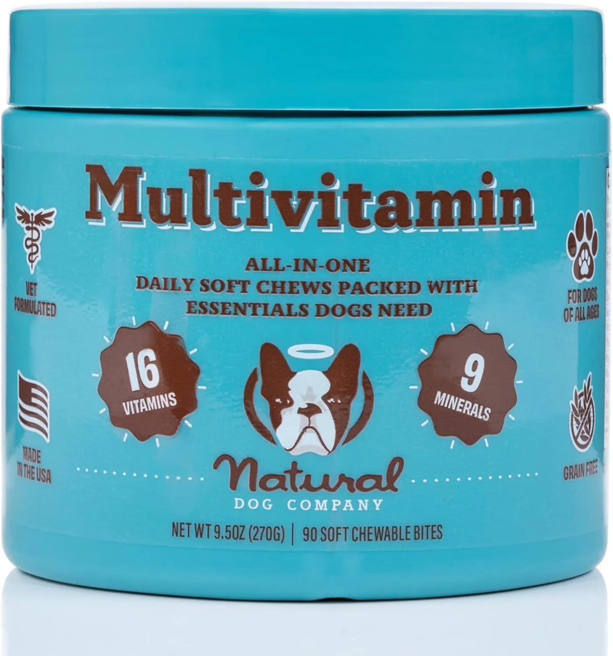 NATURAL DOG - Natural Dog Company Multivitamin Chews 90 Masticables - The Red Vitamin MX - Multivitamínicos Para Perros - {{ shop.shopifyCountryName }}