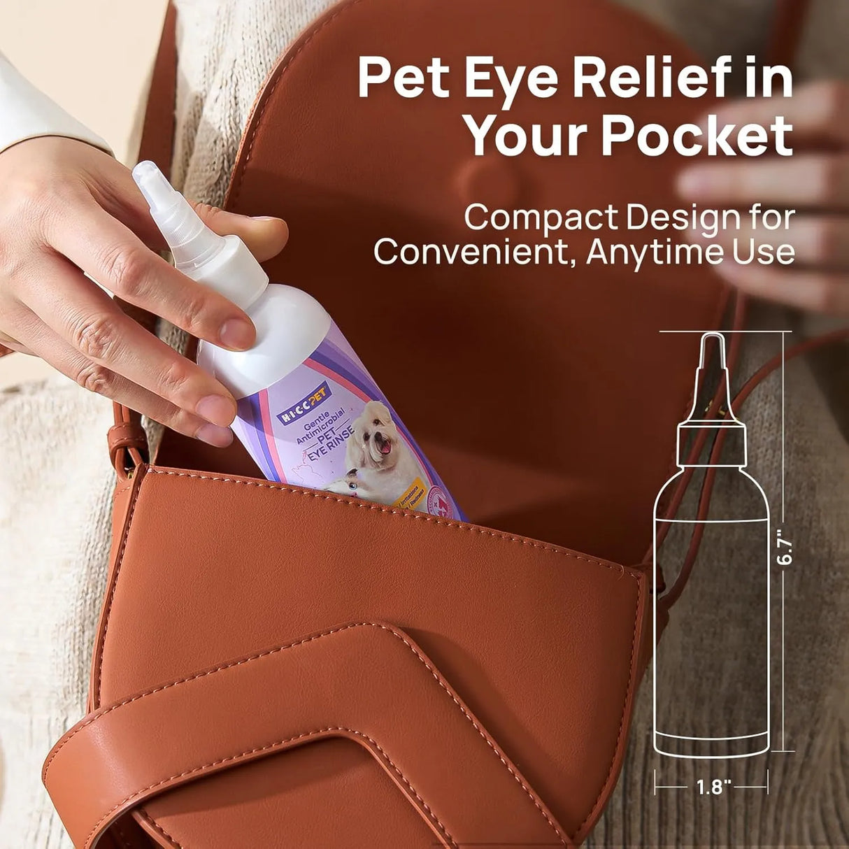 HICC PET - HICC PET Dog Eye Drops 150Ml. - The Red Vitamin MX - Cuidado De Los Ojos De Los Perros - {{ shop.shopifyCountryName }}