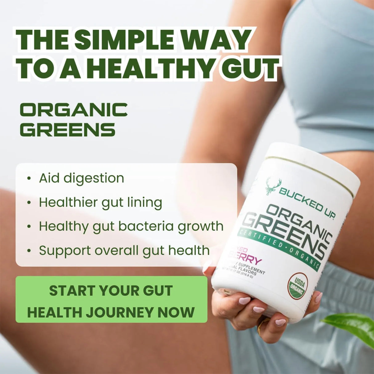 BUCKED UP - Bucked Up Greens Superfood Powder 30 Servicios Mixed Berry 316Gr. - The Red Vitamin MX - Suplementos Alimenticios - {{ shop.shopifyCountryName }}