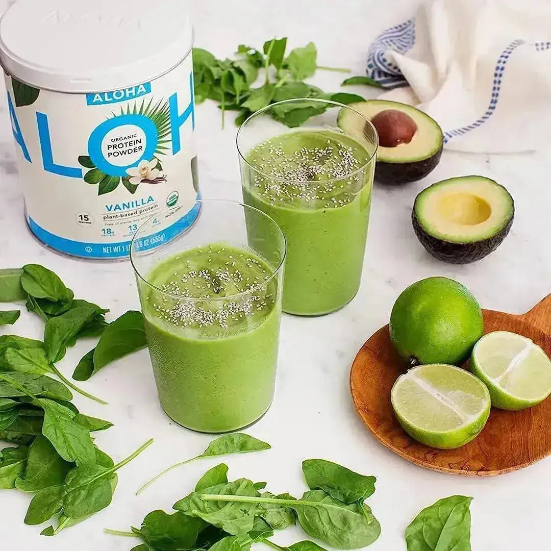 ALOHA - ALOHA Organic Plant Based Protein Powder Vanilla 15 Servicios 525Gr. - The Red Vitamin MX - Suplementos Alimenticios - {{ shop.shopifyCountryName }}