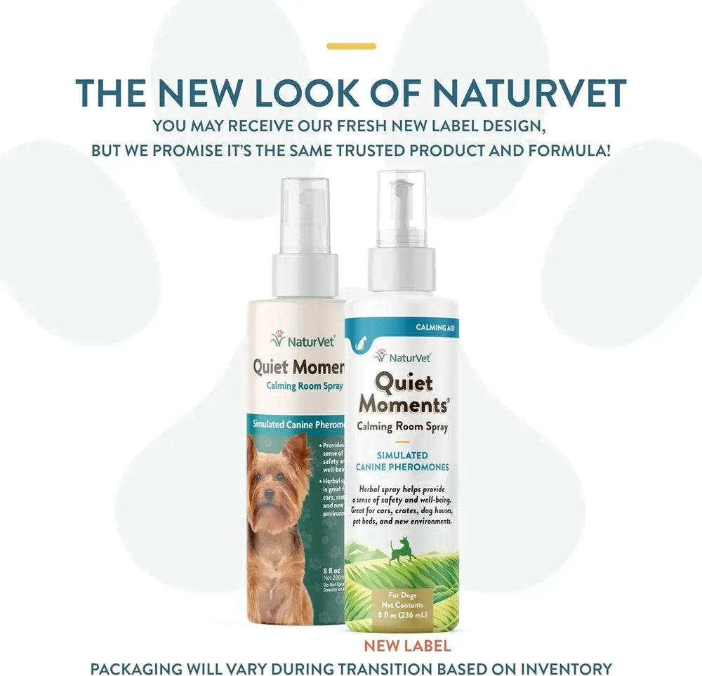 NATURVET - NaturVet Quiet Moments Herbal Calming Room Spray Dog 8 Fl.Oz. - The Red Vitamin MX - Relajantes Para Perros - {{ shop.shopifyCountryName }}