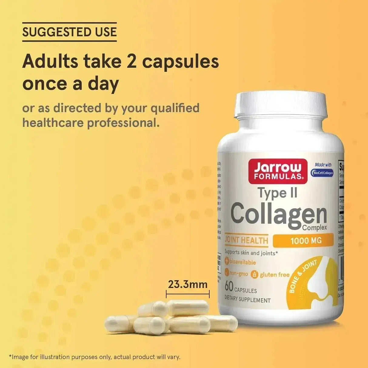 JARROW FORMULAS - Jarrow Formulas Type II Collagen Complex 1000Mg. 60 Capsulas - The Red Vitamin MX - Suplementos Alimenticios - {{ shop.shopifyCountryName }}