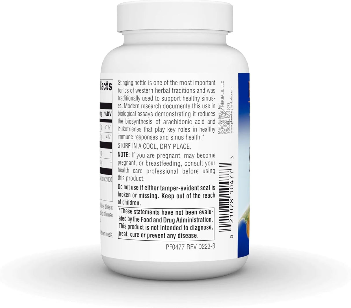 PLANETARY HERBALS - Planetary Herbals Full Spectrum Stinging Nettle 420Mg. 120 Tabletas - The Red Vitamin MX - Suplementos Alimenticios - {{ shop.shopifyCountryName }}