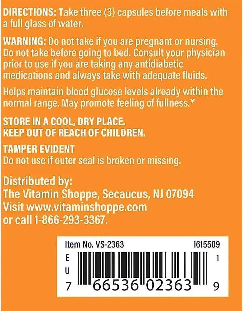 THE VITAMIN SHOPPE - The Vitamin Shoppe Glucomannan 100 Capsulas - The Red Vitamin MX - Suplementos Alimenticios - {{ shop.shopifyCountryName }}