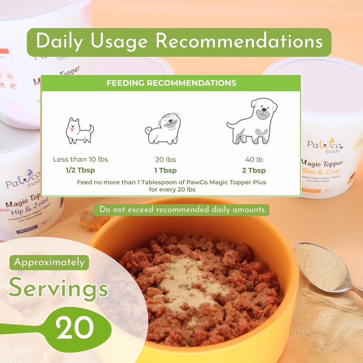 PawCo Magic Topper Gut Health 160Gr.