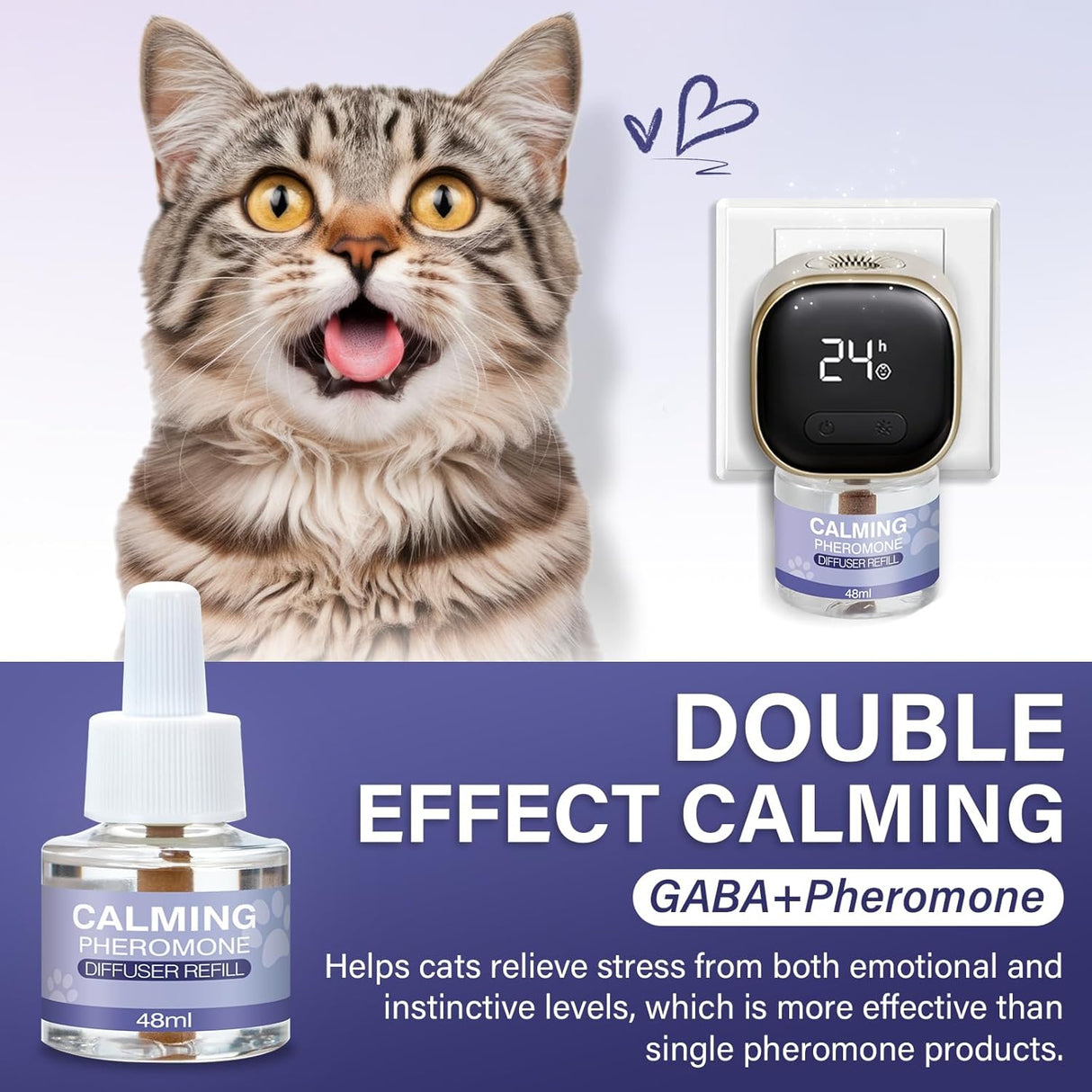 ZHANGK Cat Calming Diffuser Refill 9 Pack