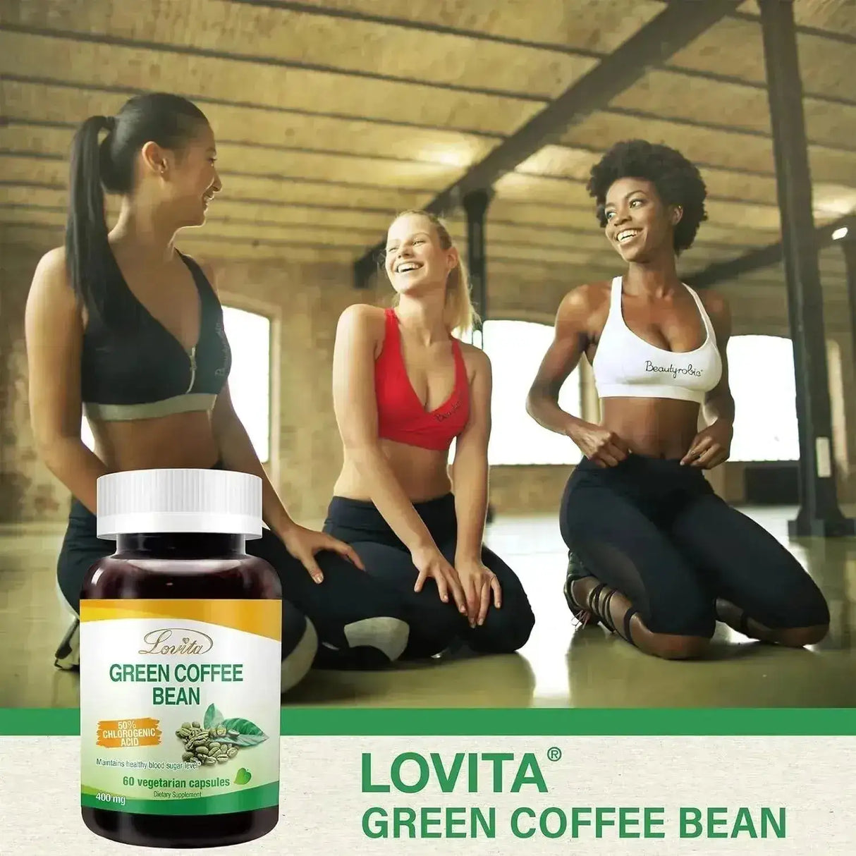 LOVITA - Lovita Green Coffee Bean Extract 1600Mg. 60 Capsulas - The Red Vitamin MX - Suplementos Alimenticios - {{ shop.shopifyCountryName }}
