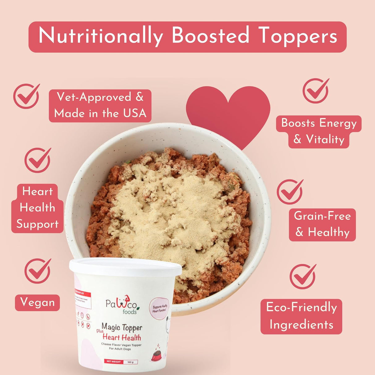 PawCo Magic Topper Heart Health 160Gr.
