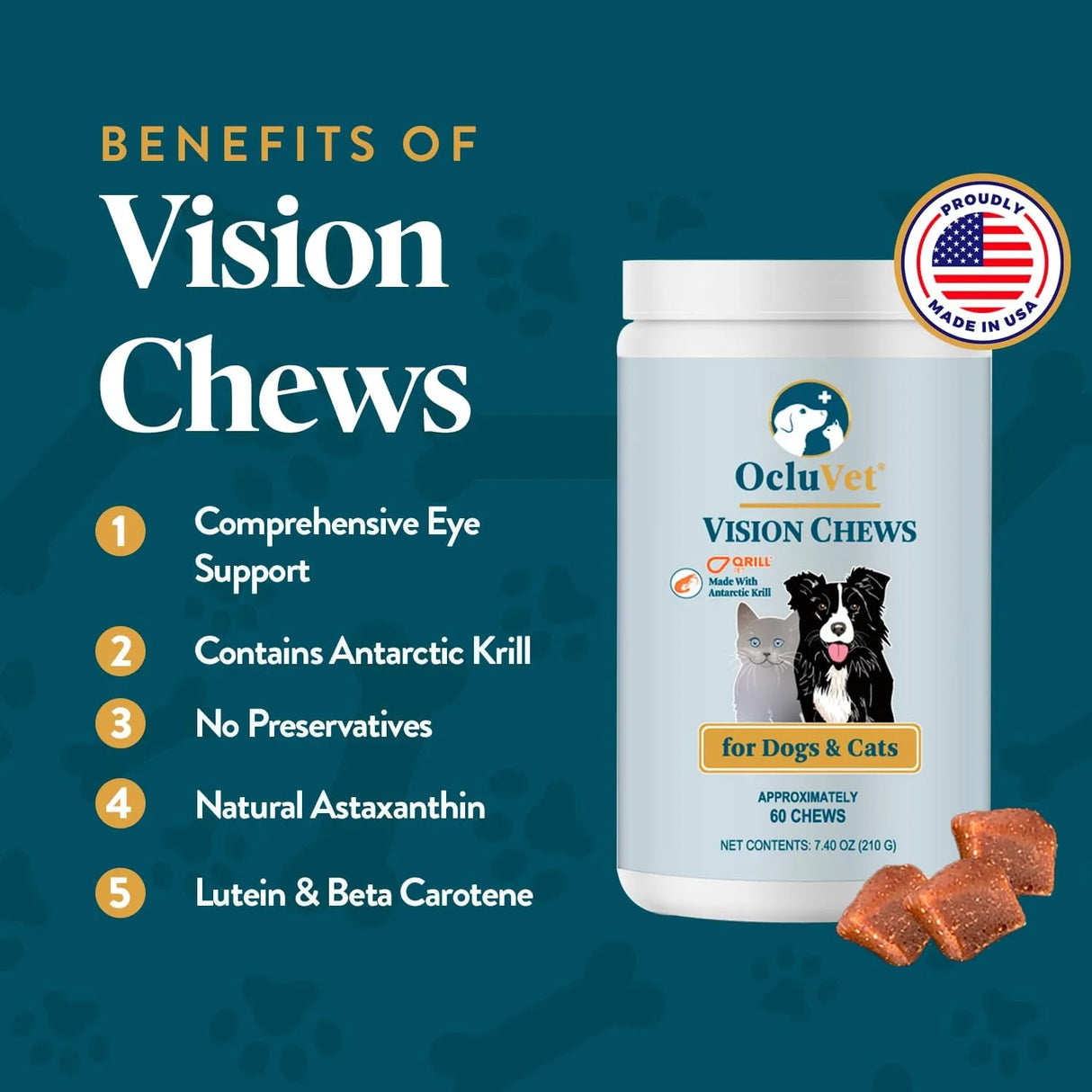 OCLUVET - OcluVet Bundle Eye Supplements for Dogs & Cats - The Red Vitamin MX - Cuidado De Los Ojos De Los Perros - {{ shop.shopifyCountryName }}