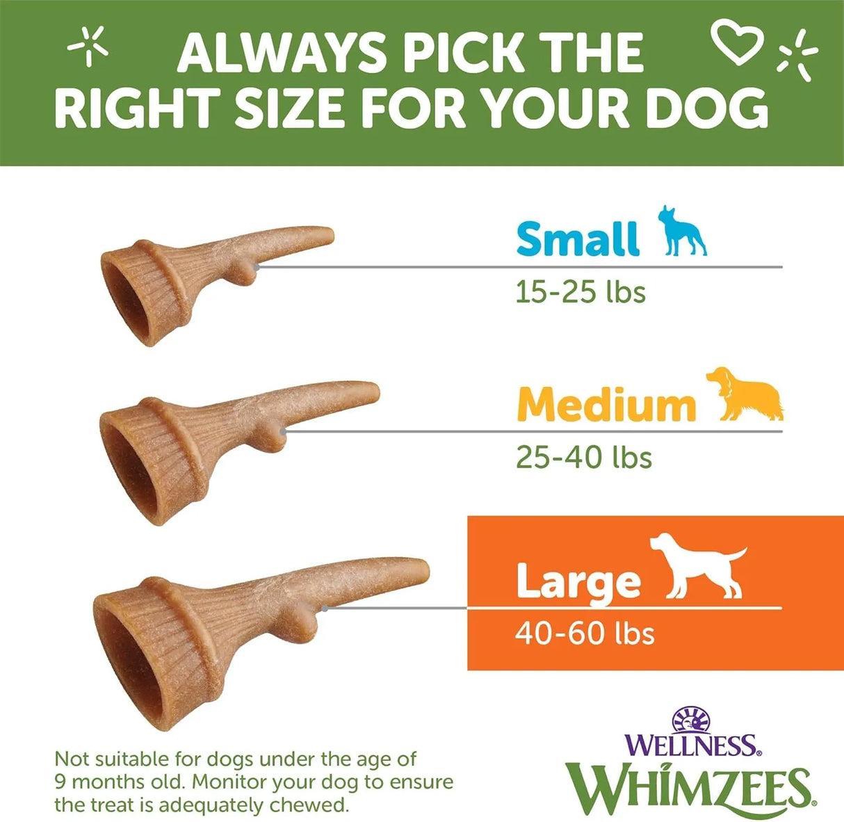 WELLNESS WHIMZEES - WHIMZEES Wellness Occupy Dog Dental Treats Large Size 6 Piezas - The Red Vitamin MX - Cuidado Dental Para Perros - {{ shop.shopifyCountryName }}