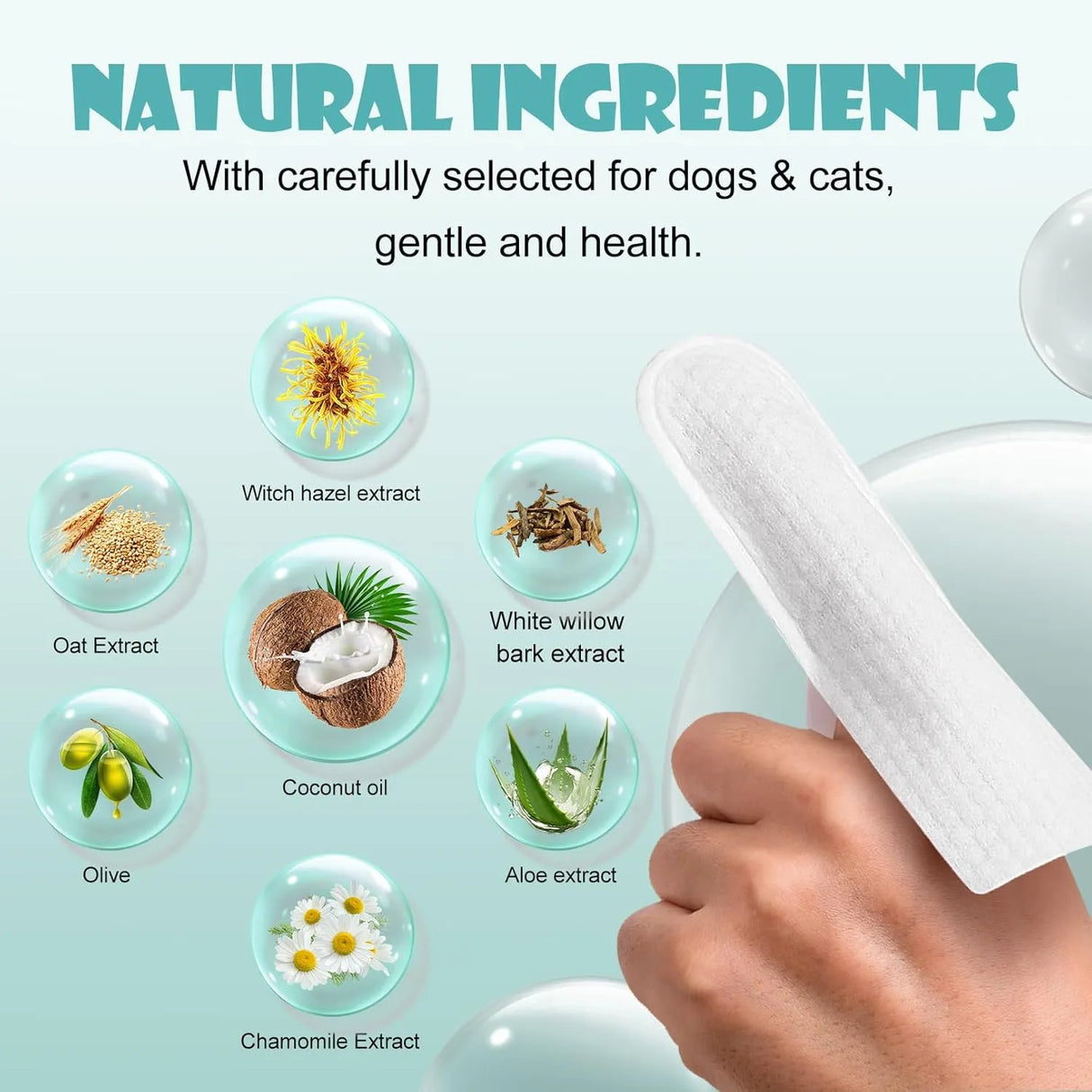 FIVESEED - FiveSeed Ear Wipes for Dogs and Cats 50 Toallitas - The Red Vitamin MX - Cuidado Del Oído De Perros - {{ shop.shopifyCountryName }}