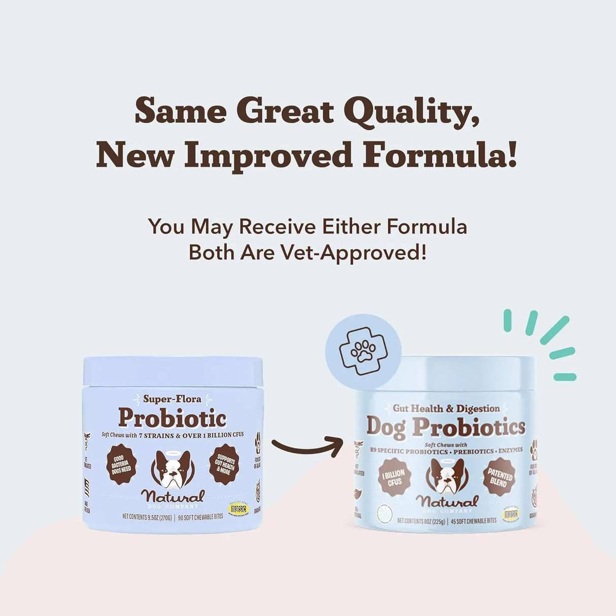 NATURAL DOG COMPANY - Natural Dog Company Probiotic Chews for Dogs Chicken Flavor 45 Masticables - The Red Vitamin MX - Probióticos Para Perros - {{ shop.shopifyCountryName }}