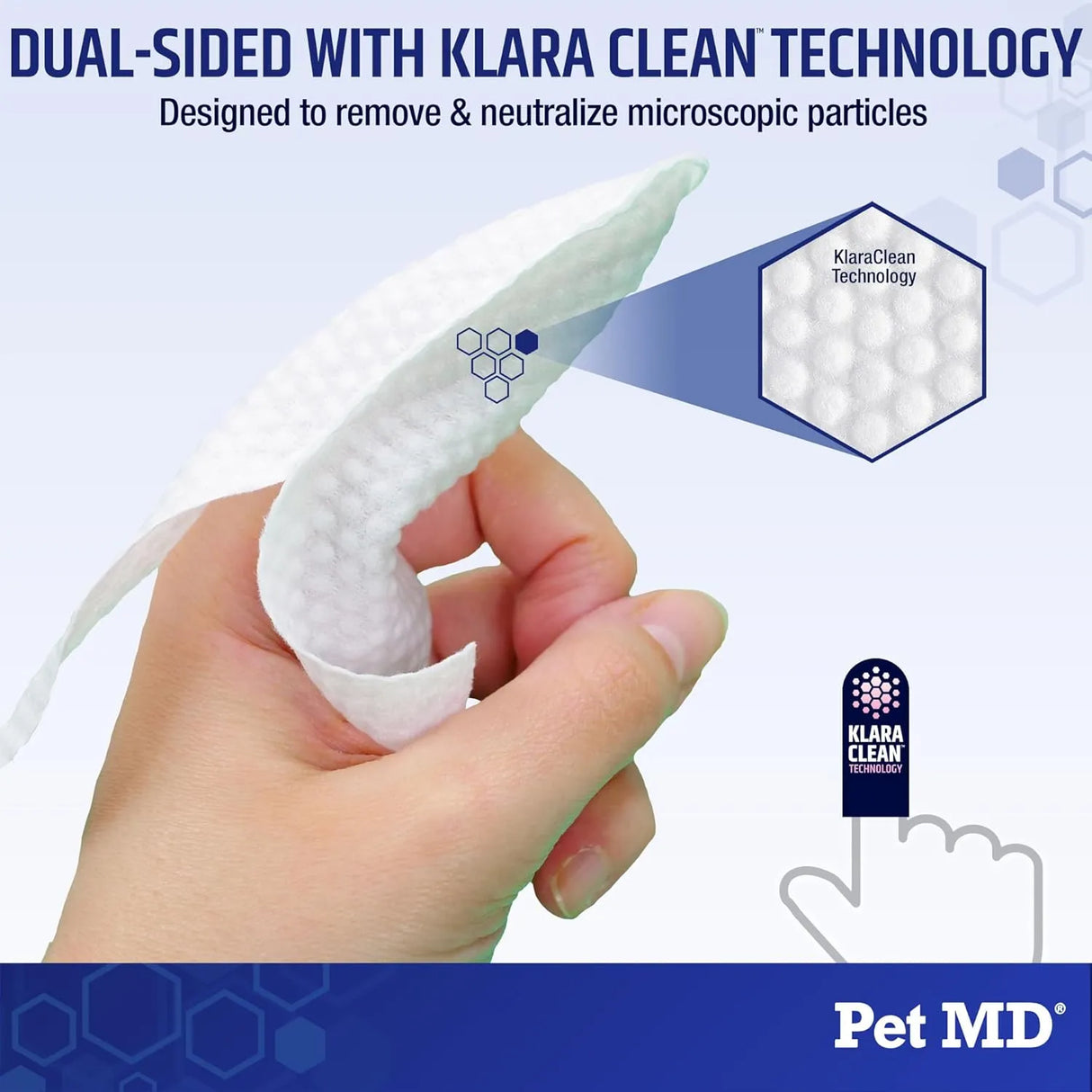 PET MD - Pet MD Finger Wipes Tear Stain Remover for Dogs & Cats 50 Toallitas - The Red Vitamin MX - Cuidado De Los Ojos De Los Perros - {{ shop.shopifyCountryName }}