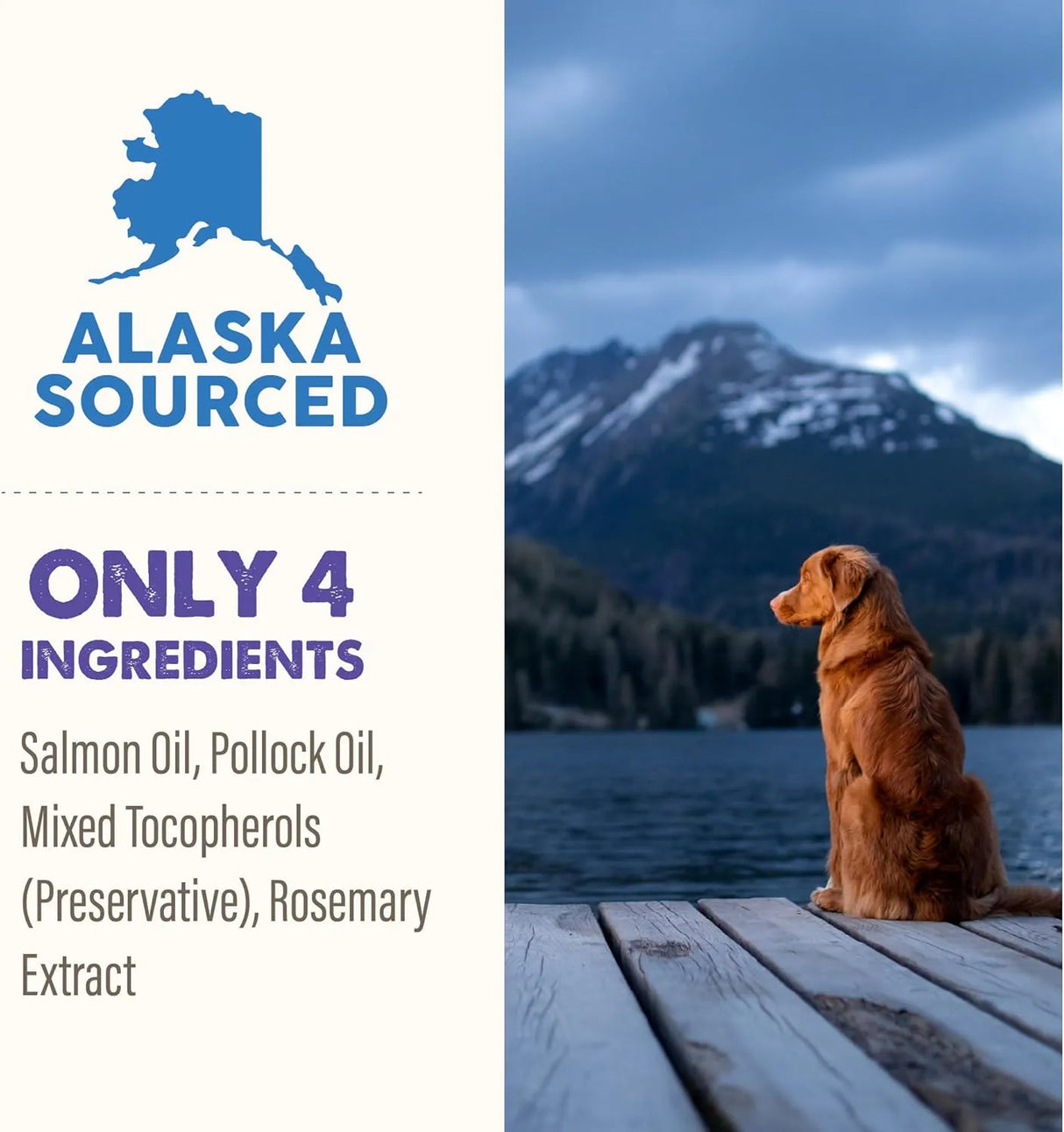 GRIZZLY PET PRODUCTS - Grizzly Pet Products Omega Health Liquid Omega-3 for Dogs and Cats 473Ml. - The Red Vitamin MX - Aceite De Pescado Para Perros - {{ shop.shopifyCountryName }}