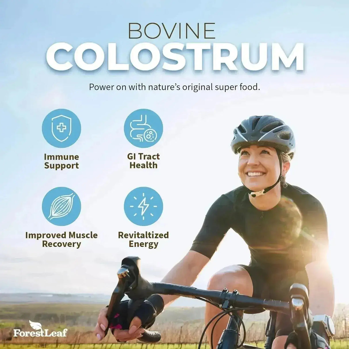 FOREST LEAF - ForestLeaf Colostrum Powder 50% IgG Unflavored 45 Servicios 90Gr. - The Red Vitamin MX - Suplementos Alimenticios - {{ shop.shopifyCountryName }}