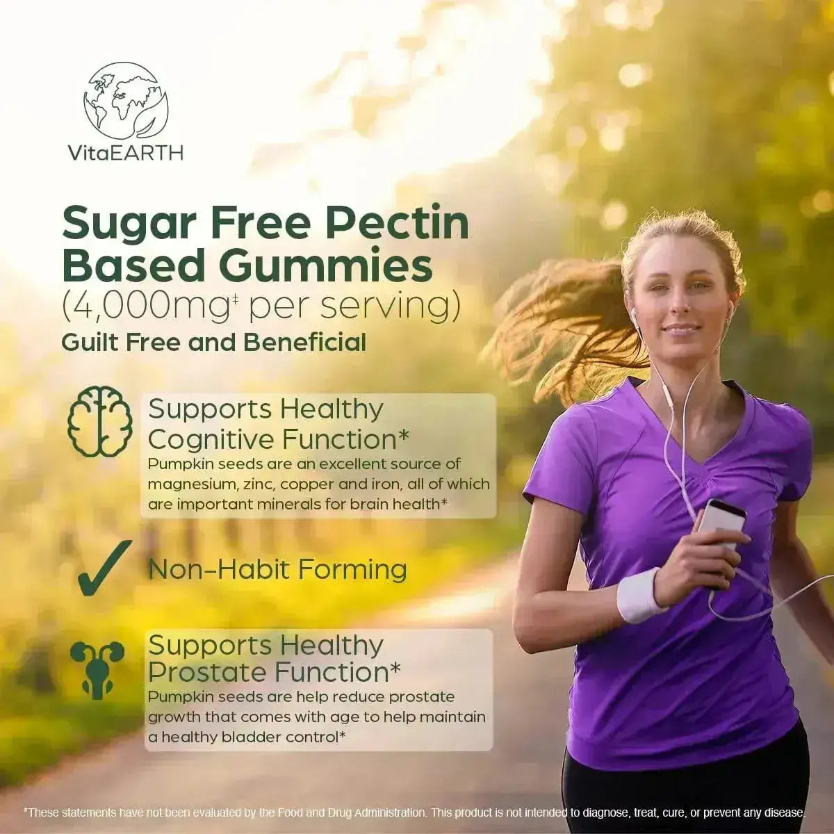 VITAEARTH - VitaEARTH Pumpkin Seed Oil Gummies 60 Gomitas - The Red Vitamin MX - Suplementos Alimenticios - {{ shop.shopifyCountryName }}