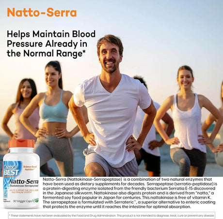 DOCTOR'S BEST - Doctors Best Natto-Serra 90 Capsulas - The Red Vitamin MX - Suplementos Alimenticios - {{ shop.shopifyCountryName }}
