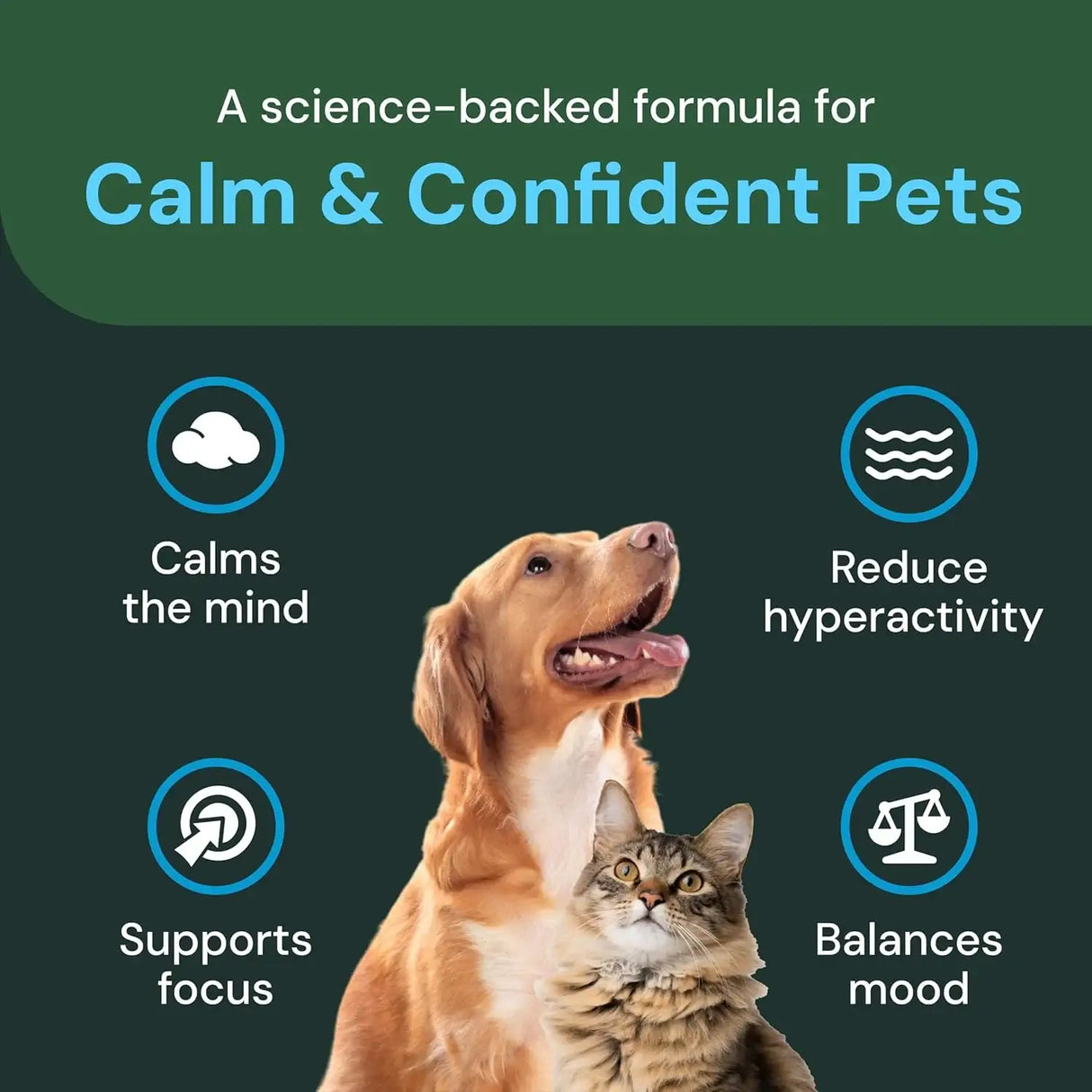 VETRISCIENCE - VetriScience Composure Pro Calming Support 60 Masticables - The Red Vitamin MX - Relajantes Para Perros - {{ shop.shopifyCountryName }}