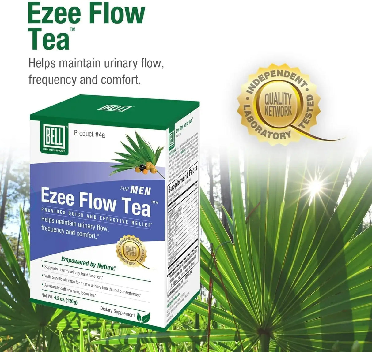 BELL - Bell Ezee Flow Urinary Support Tea for Men 120Gr. 2 Pack - The Red Vitamin MX - Suplementos Alimenticios - {{ shop.shopifyCountryName }}