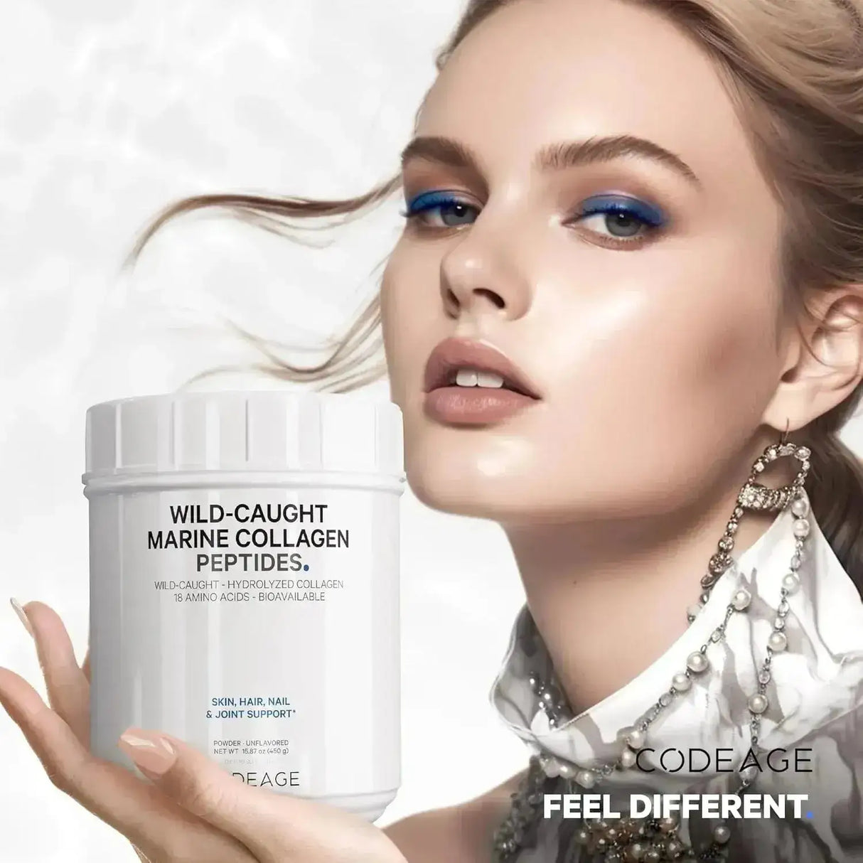 CODEAGE - Codeage Marine Collagen Powder 450Gr. - The Red Vitamin MX - Suplementos Alimenticios - {{ shop.shopifyCountryName }}