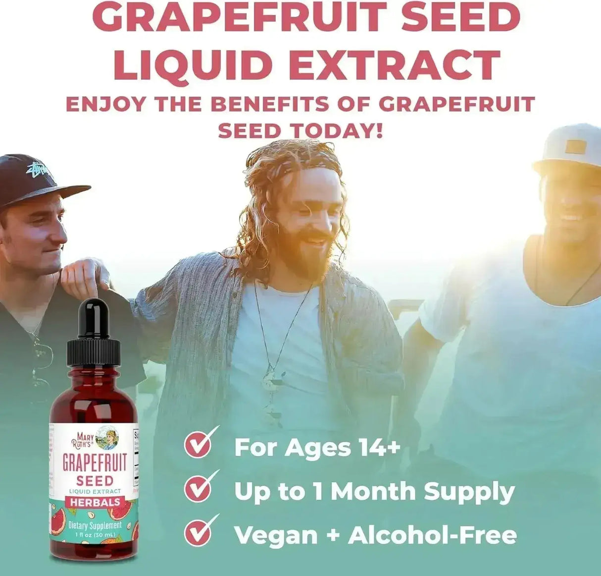 MARY RUTH ORGANICS - MaryRuth Organics Grapefruit Seed Extract 1 Fl.Oz. - The Red Vitamin MX - Suplementos Alimenticios - {{ shop.shopifyCountryName }}