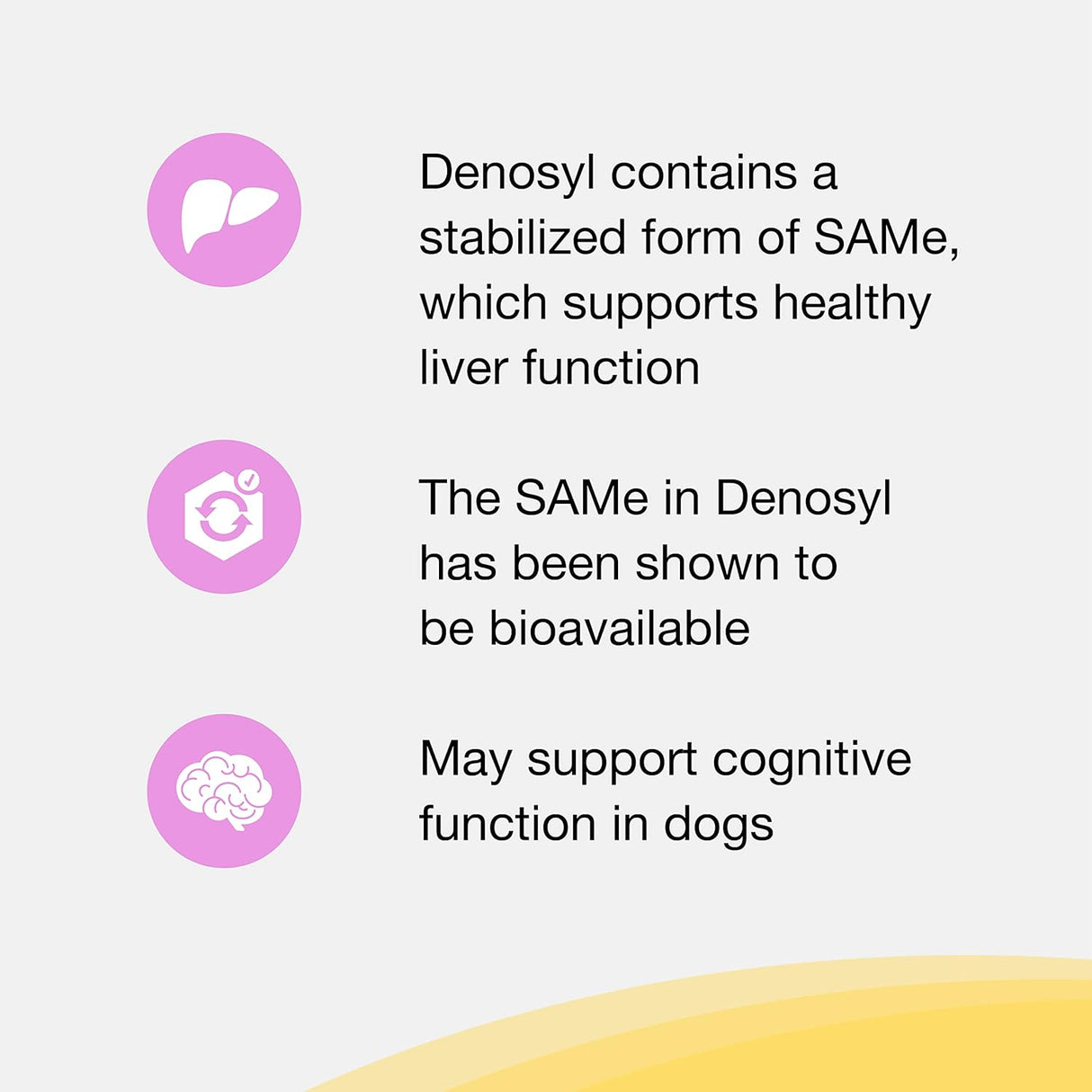Nutramax Denosyl Liver and Brain Health for Small Dogs and Cats 30 Tabletas