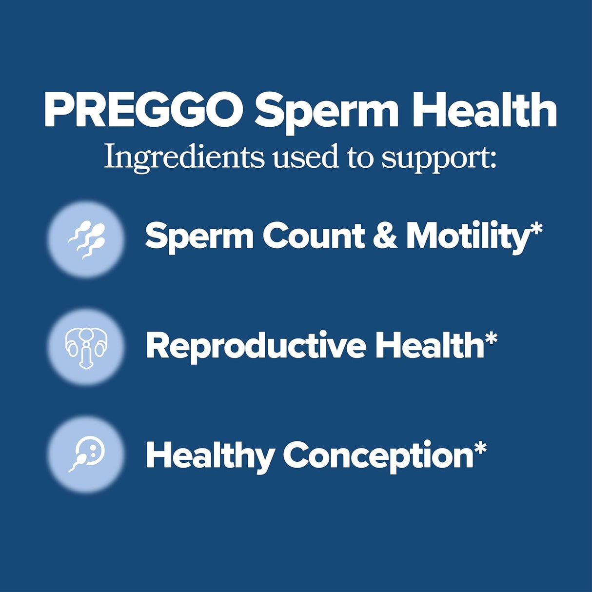 O Positiv Preggo Sperm Health Capsules for Men 60 Capsulas