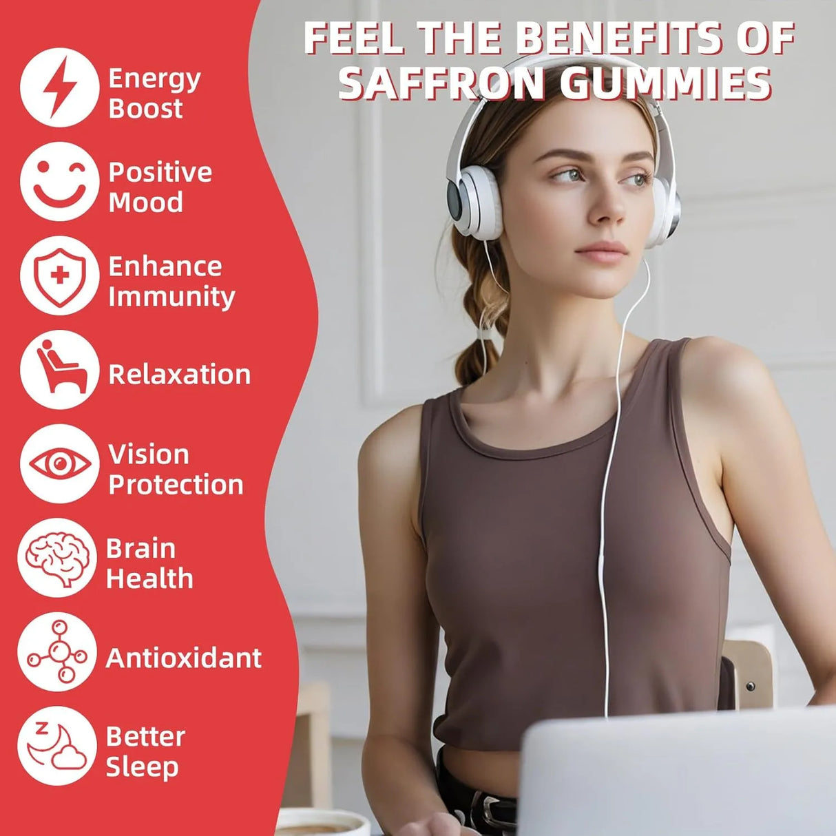 WELLCATCHER - Wellcatcher Saffron Gummies 60 Gomitas - The Red Vitamin MX - Suplementos Alimenticios - {{ shop.shopifyCountryName }}