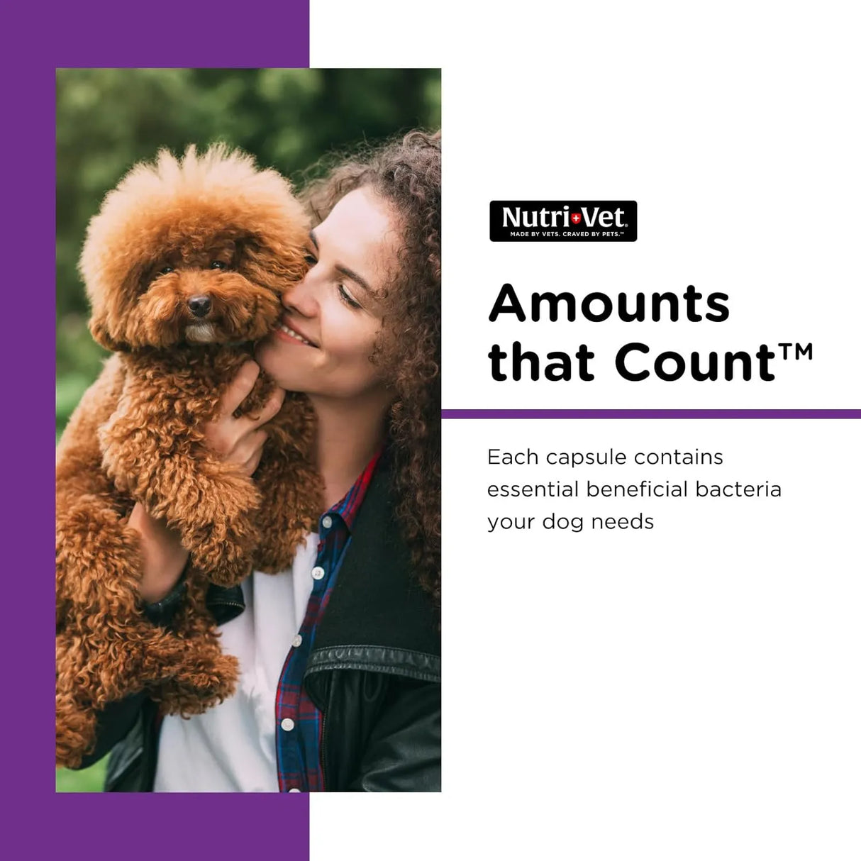 NUTRI-VET - Nutri-Vet Probiotics Capsules for Dogs 60 Capsulas - The Red Vitamin MX - Probióticos Para Perros - {{ shop.shopifyCountryName }}