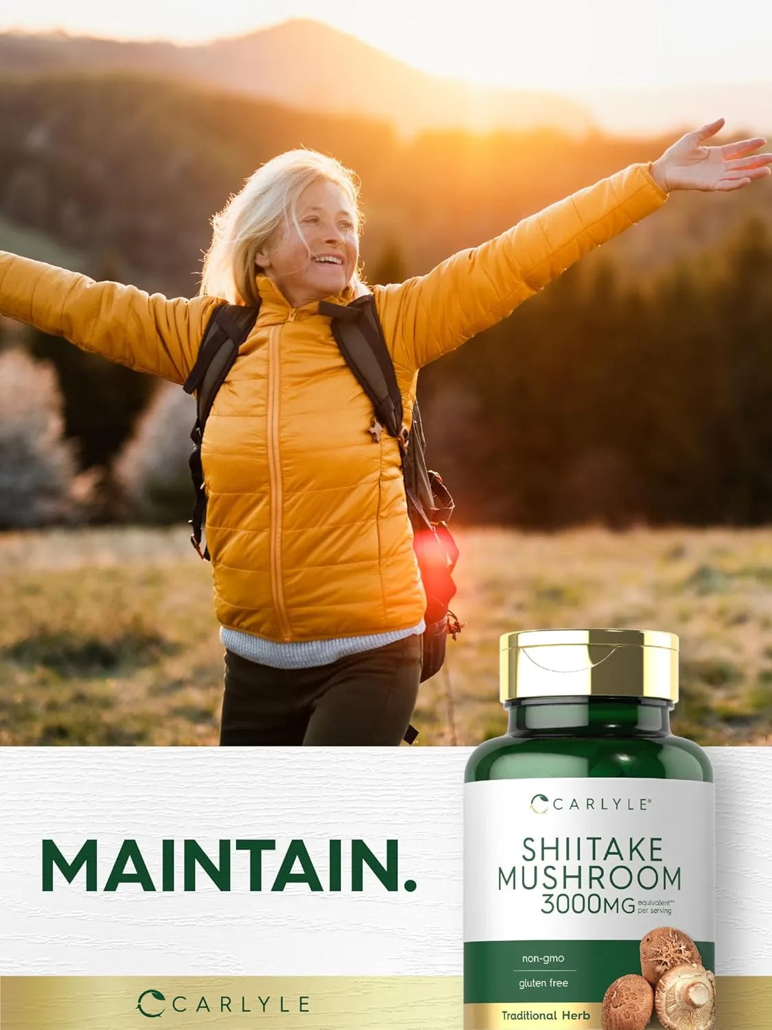 CARLYLE - Carlyle Shiitake Mushroom Extract 3000Mg. 200 Capsulas - The Red Vitamin MX - Suplementos Alimenticios - {{ shop.shopifyCountryName }}