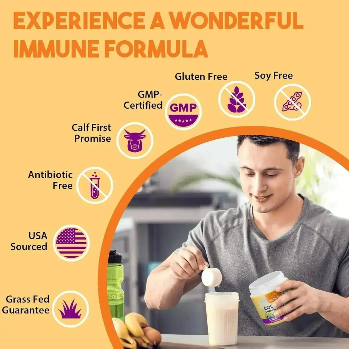 SAGLIKLI - Saglikli Colostrum Powder 30 Servicios 150Gr. - The Red Vitamin MX - Suplementos Alimenticios - {{ shop.shopifyCountryName }}