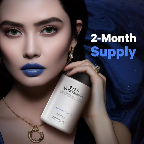 CODEAGE - Codeage Eyes Vitamins AREDS 2 Based Formula 120 Capsulas - The Red Vitamin MX - Suplementos Alimenticios - {{ shop.shopifyCountryName }}