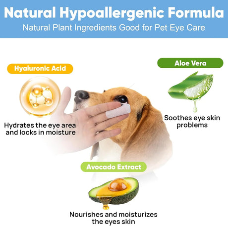 HENGU - Hengu Dog Eye Wipes 130 Toallitas 2 Pack - The Red Vitamin MX - Cuidado De Los Ojos De Los Perros - {{ shop.shopifyCountryName }}