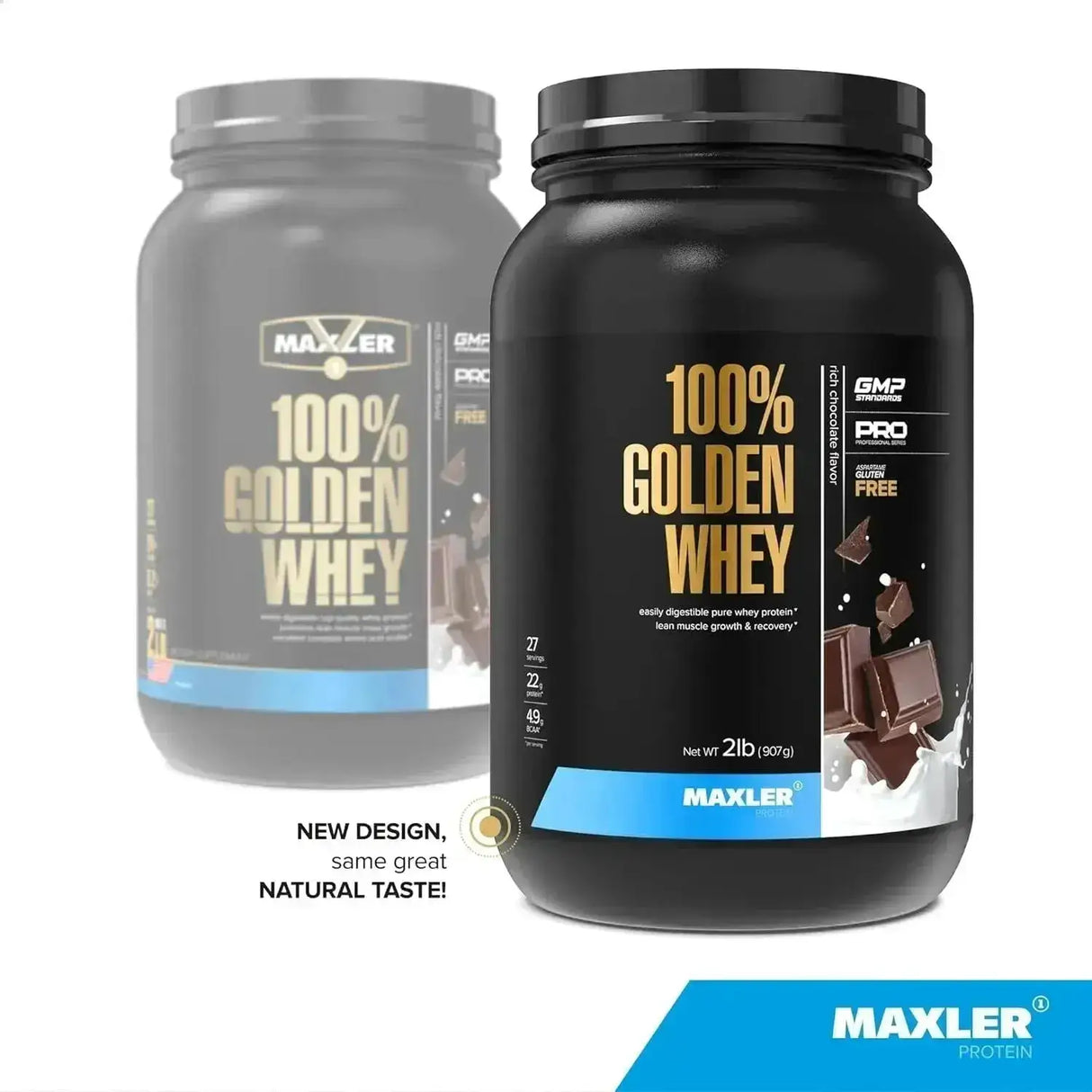 MAXLER - Maxler 100% Golden Whey Protein French Rich Chocolate 907Gr. - The Red Vitamin MX - Suplementos Alimenticios - {{ shop.shopifyCountryName }}