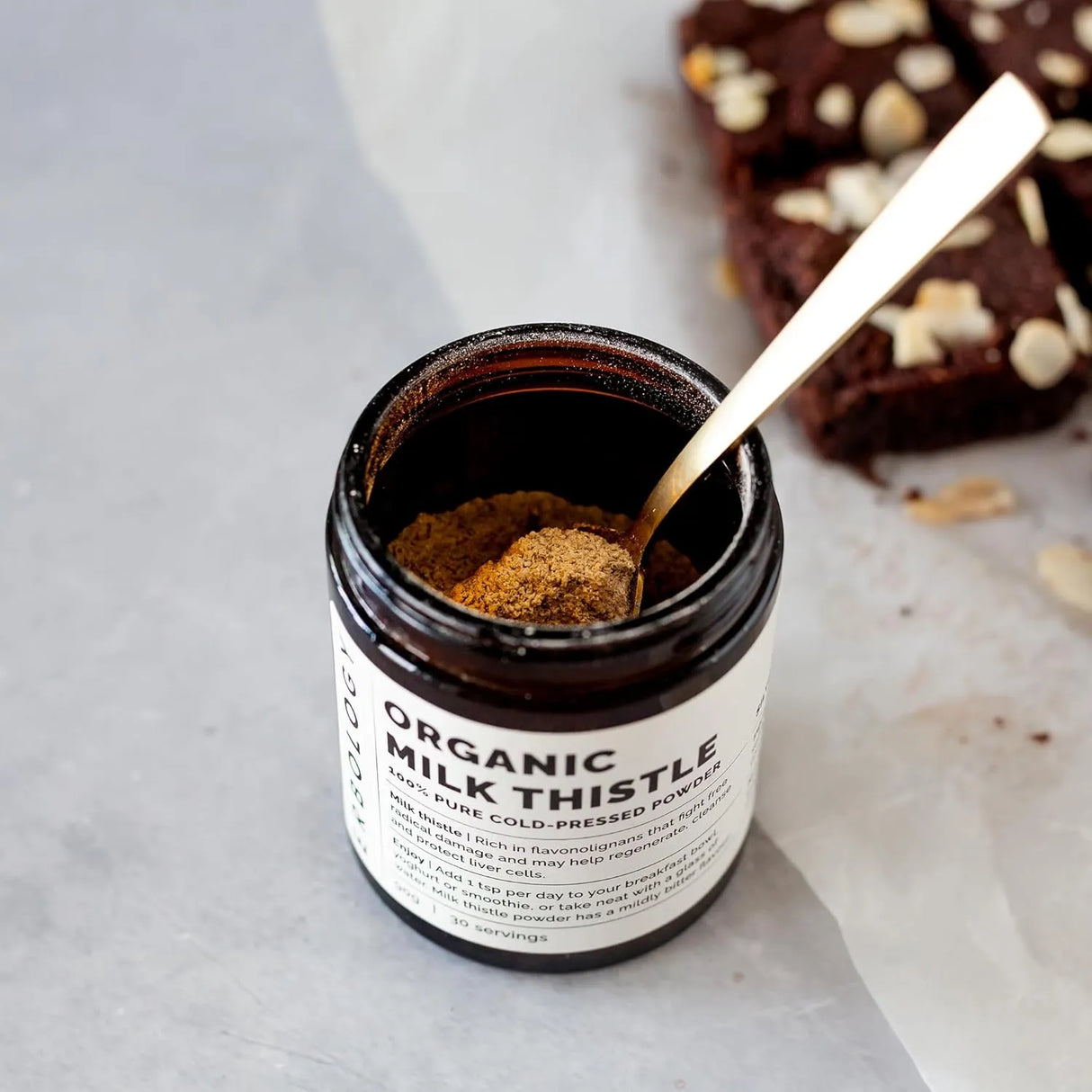 ERBOLOGY - Erbology Organic Milk Thistle Powder 30 Servicios 90Gr. - The Red Vitamin MX - Suplementos Alimenticios - {{ shop.shopifyCountryName }}