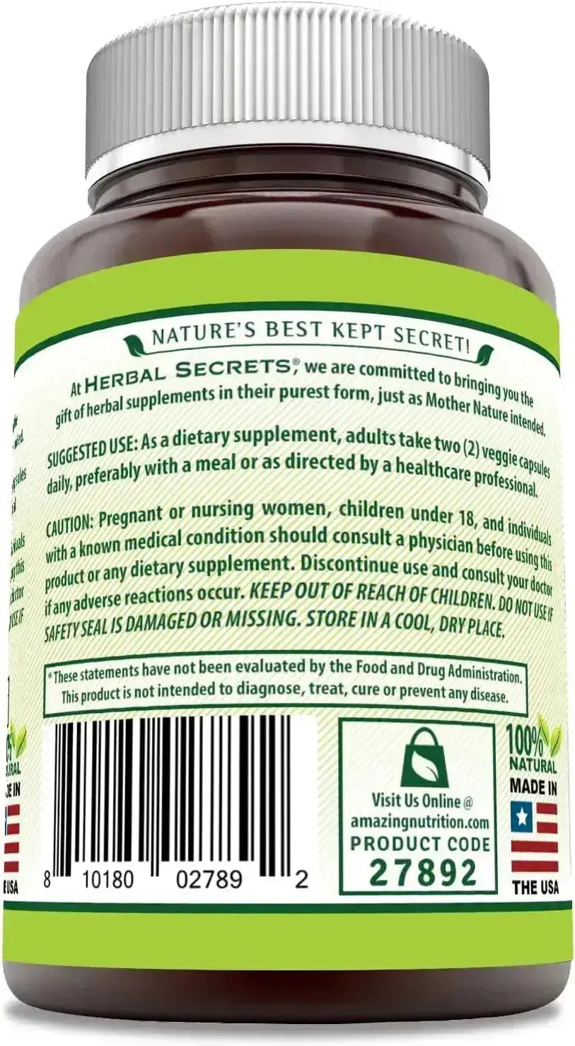 HERBAL SECRETS - Herbal Secrets Holy Basil 1000Mg. 120 Capsulas - The Red Vitamin MX - Suplementos Alimenticios - {{ shop.shopifyCountryName }}