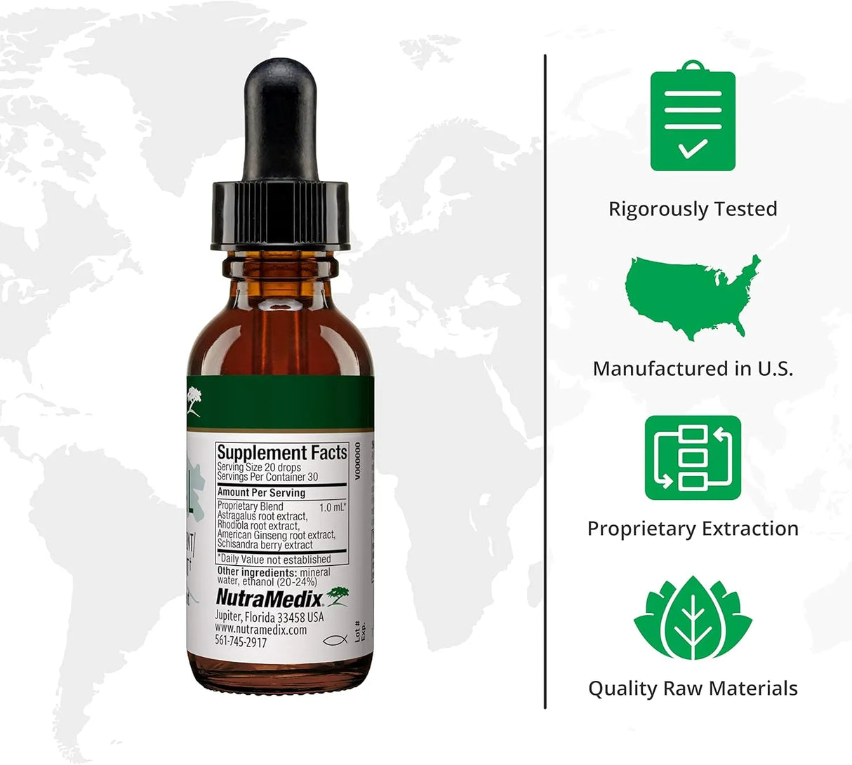 NUTRAMEDIX - NutraMedix Adrenal Fatigue 30Ml. - The Red Vitamin MX - Suplementos Alimenticios - {{ shop.shopifyCountryName }}