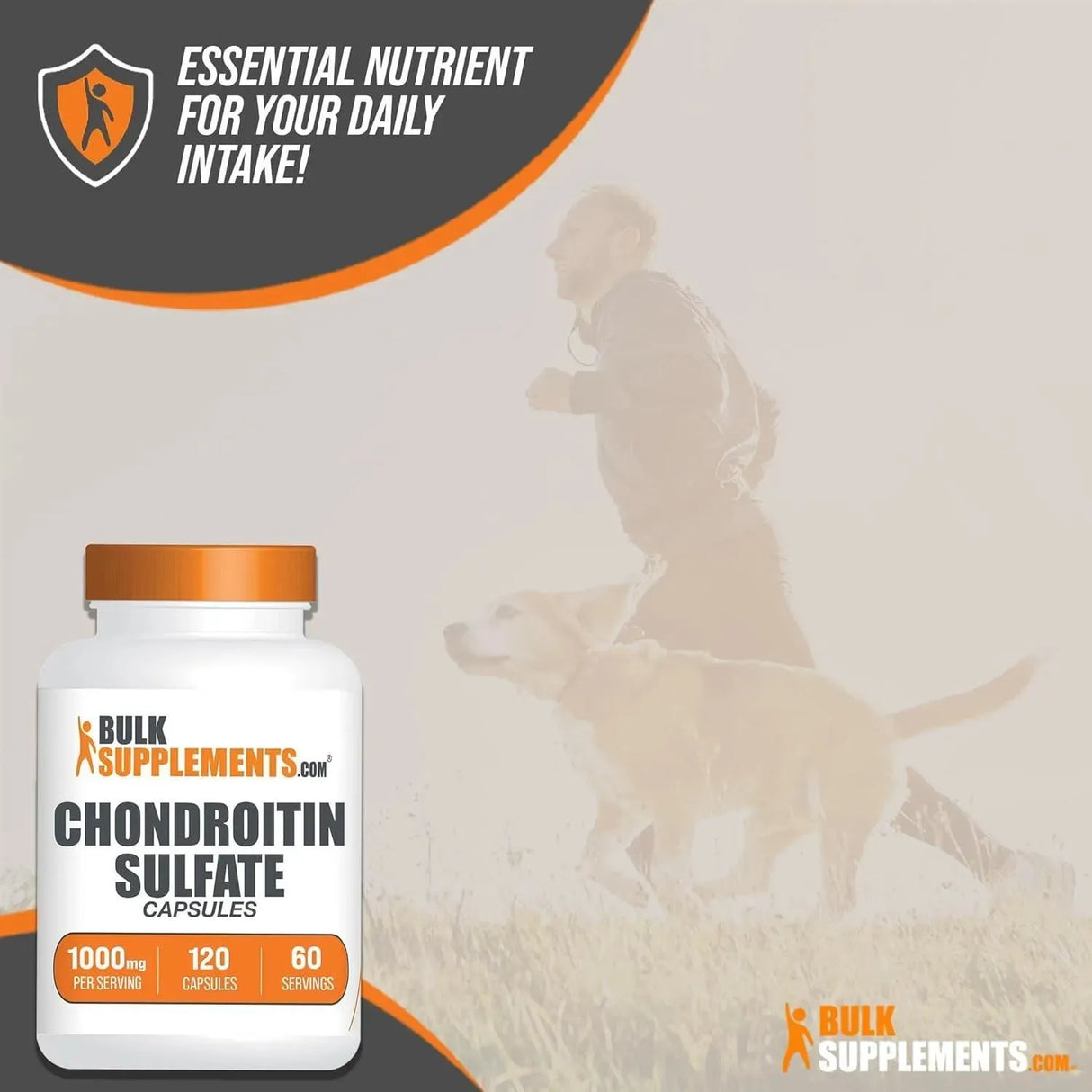 BULK SUPPLEMENTS - Bulk Supplements Chondroitin Sulfate 1000Mg. 120 Capsulas - The Red Vitamin MX - Suplementos Alimenticios - {{ shop.shopifyCountryName }}