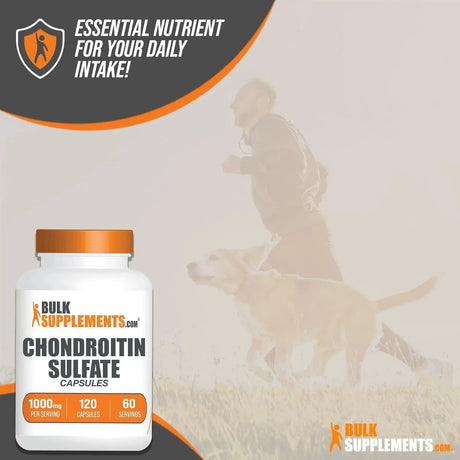 BULK SUPPLEMENTS - Bulk Supplements Chondroitin Sulfate 1000Mg. 120 Capsulas - The Red Vitamin MX - Suplementos Alimenticios - {{ shop.shopifyCountryName }}
