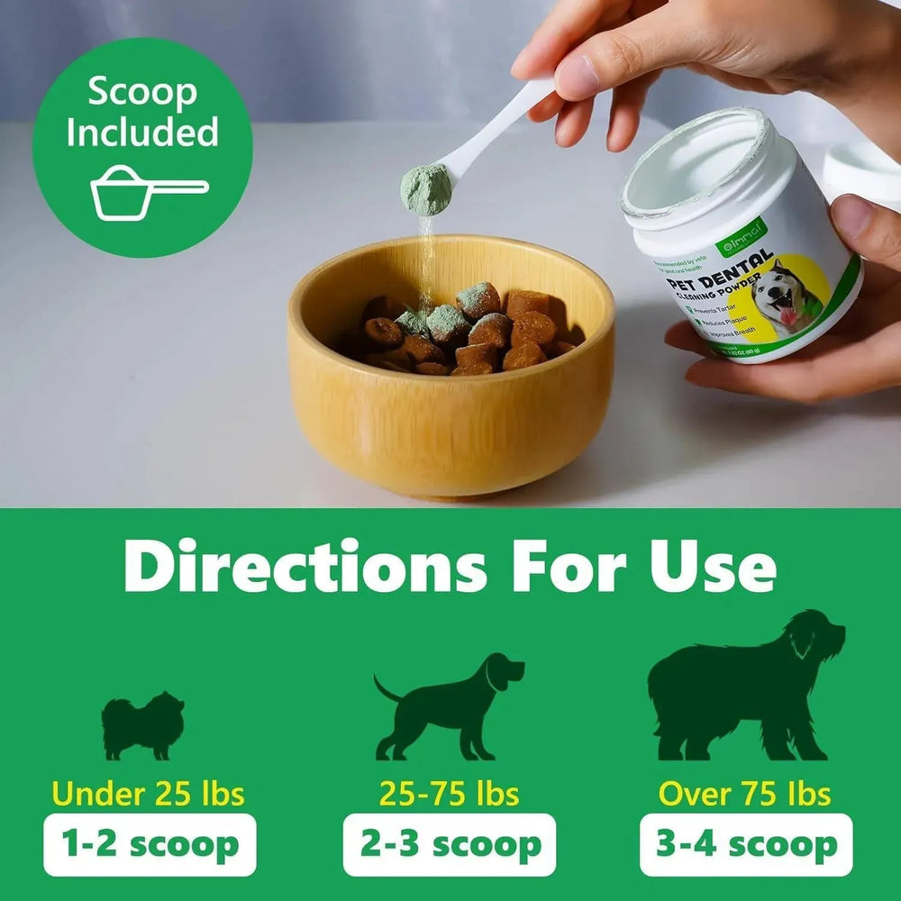 OIMMAL - OIMMAL Dog Teeth Cleaning Dental Powder 80Gr. - The Red Vitamin MX - Cuidado Dental Para Perros - {{ shop.shopifyCountryName }}