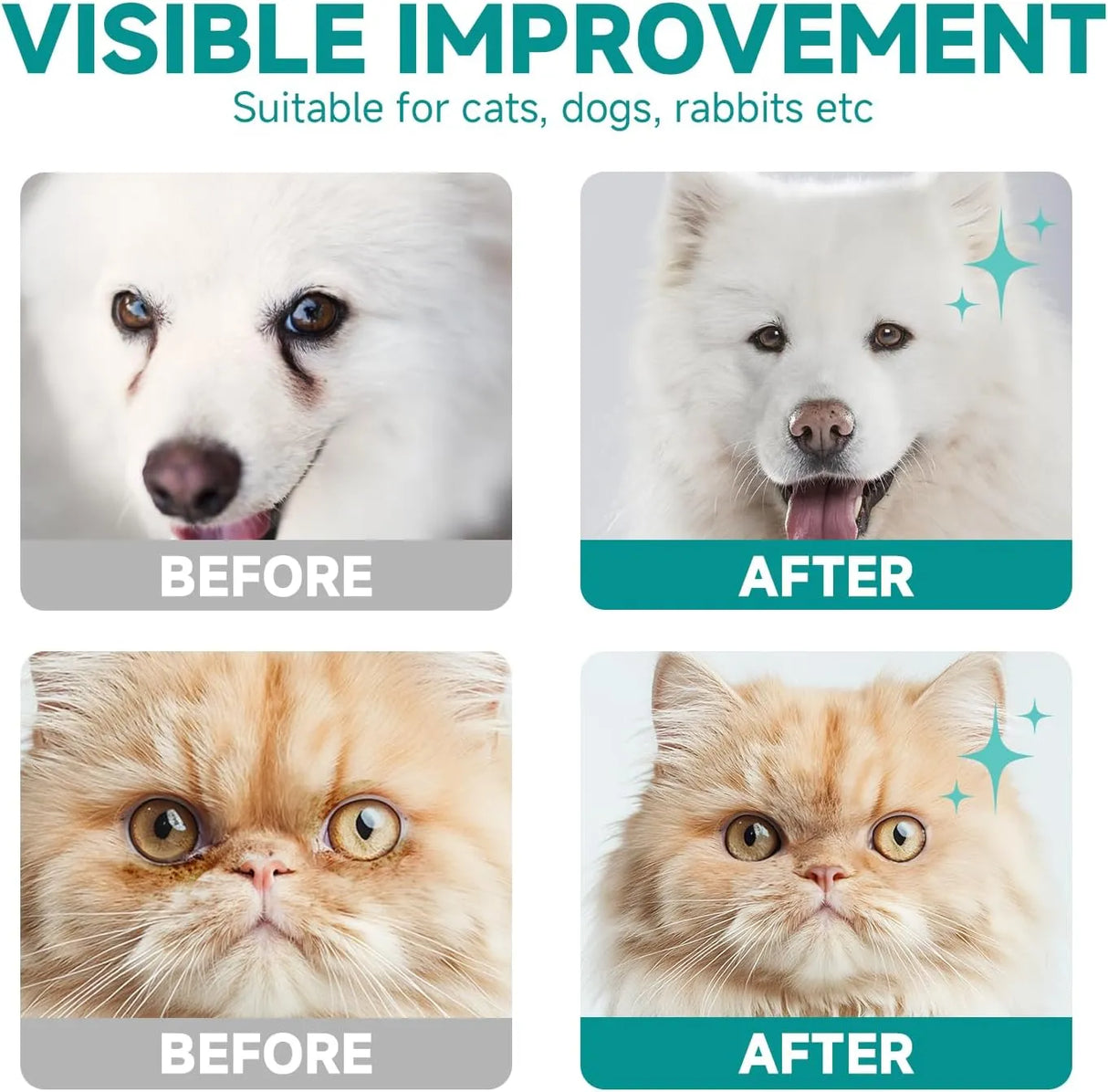 LULUMONSTER - LULUMONSTER Pet Eyes Wipes for Dogs & Cats 150 Toallitas - The Red Vitamin MX - Cuidado De Los Ojos De Los Perros - {{ shop.shopifyCountryName }}