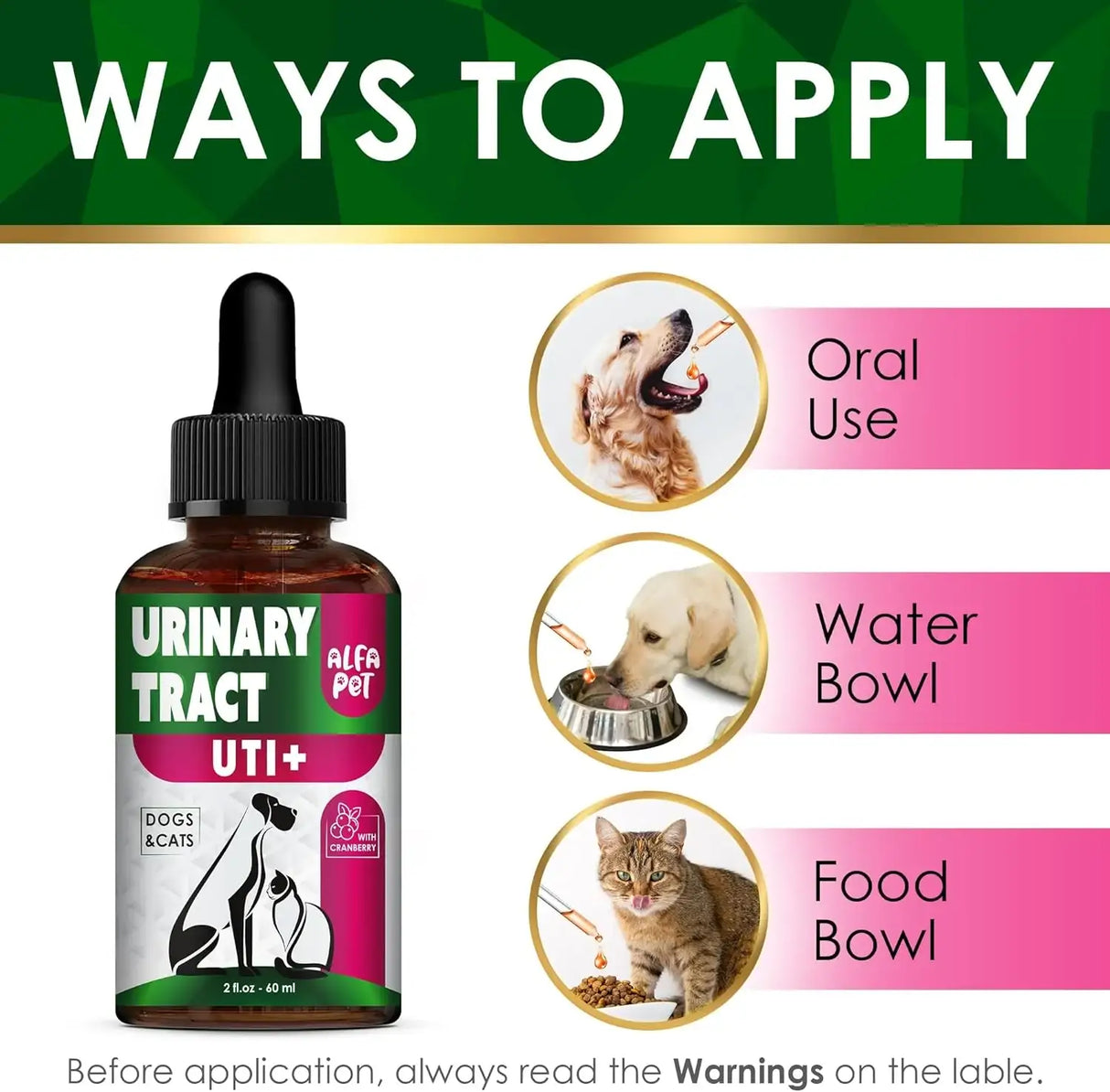 ALFA PET - Alfa Pet Urinary Tract Infection Treatment with Cranberry 2 Fl.Oz. - The Red Vitamin MX - Salud De Tracto Urinario Para Perros - {{ shop.shopifyCountryName }}