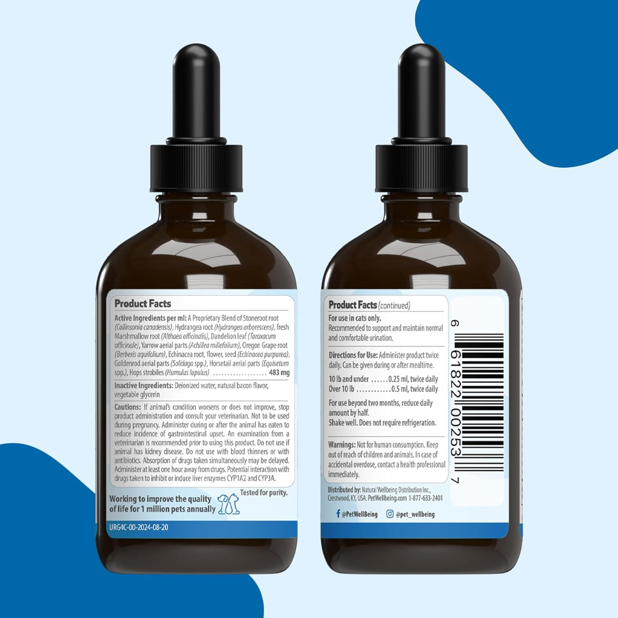 Pet Wellbeing Urinary Gold for Cats 4 Fl.Oz.