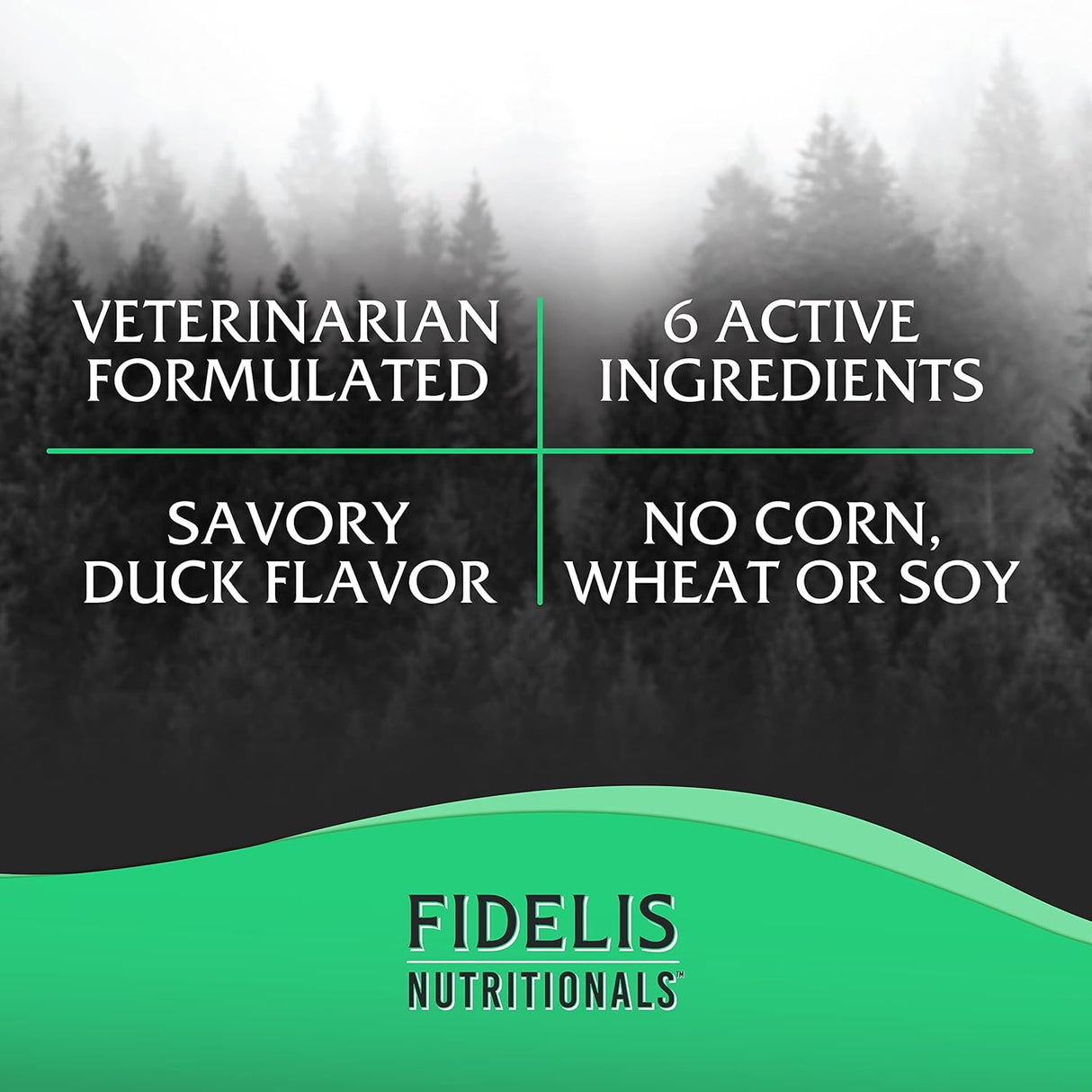 FIDELIS Joint Support Plus+ Hip & Joint Supplement for Dogs 60 Masticables