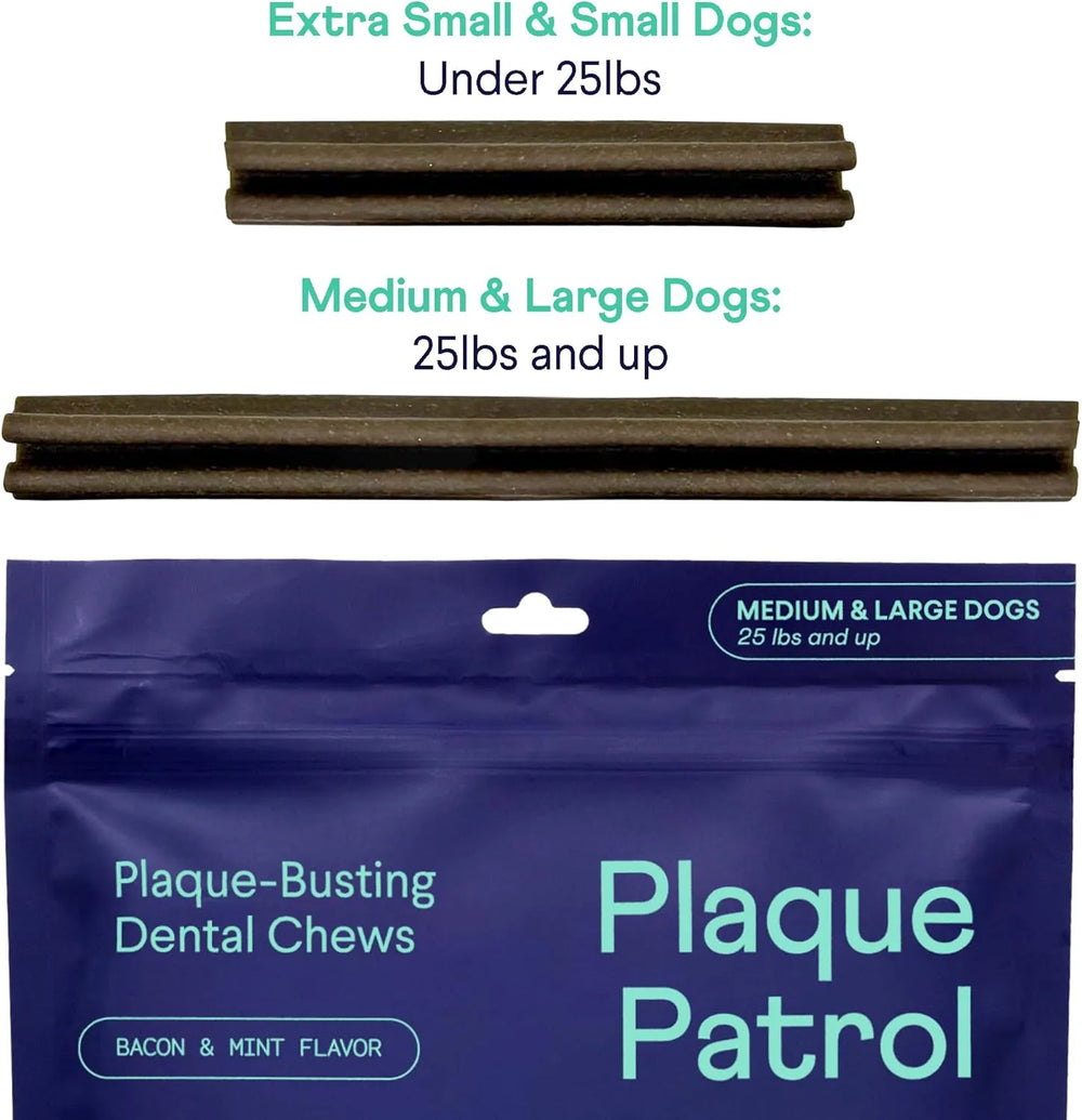 FINN - Finn Plaque Patrol Dental Chews Medium/Large Dogs, 25+ lbs 425Gr. - The Red Vitamin MX - Cuidado Dental Para Perros - {{ shop.shopifyCountryName }}