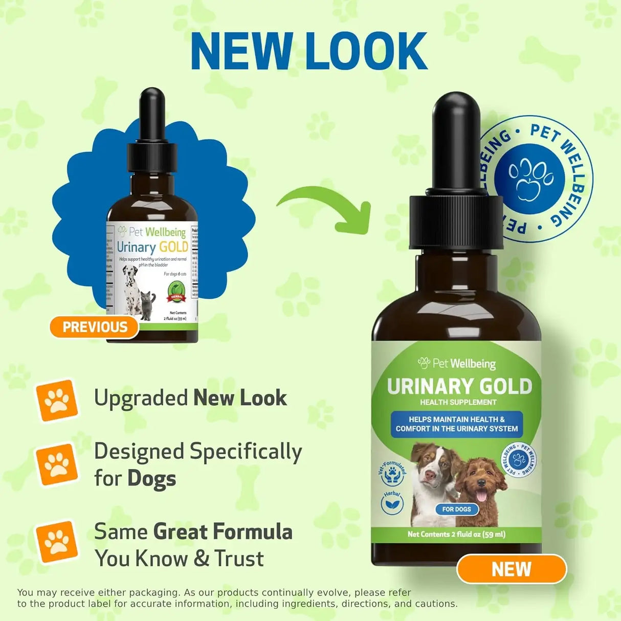 PET WELLBEING - Pet Wellbeing Urinary Gold for Dogs 2 Fl.Oz. - The Red Vitamin MX - Salud De Tracto Urinario Para Perros - {{ shop.shopifyCountryName }}