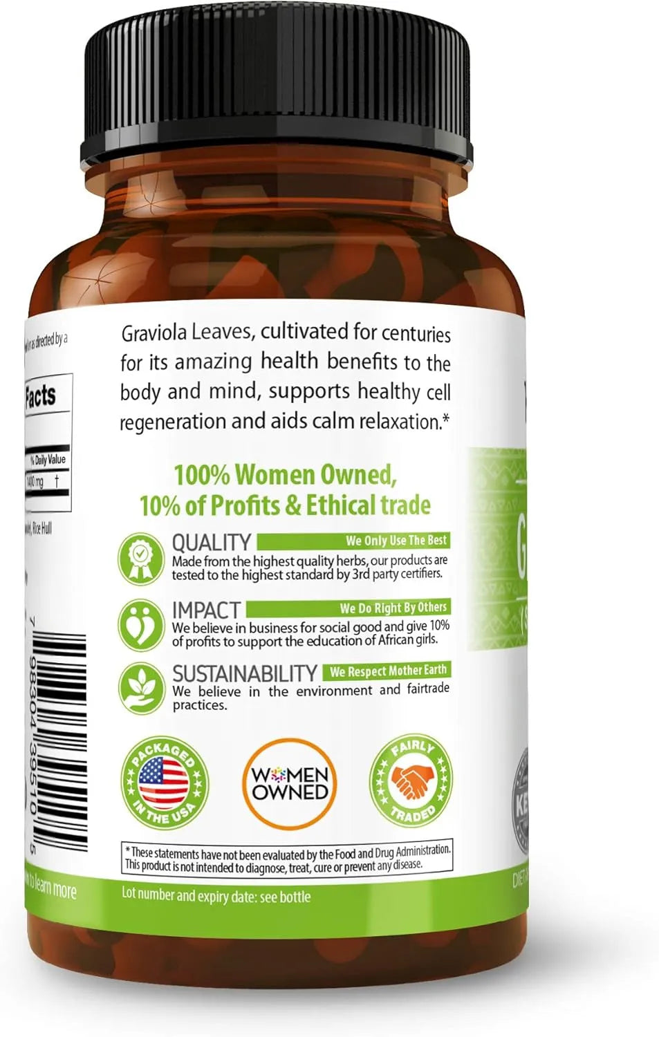 HERBAL GOODNESS - Herbal Goodness Graviola Soursop 700Mg. 60 Capsulas - The Red Vitamin MX - Suplementos Alimenticios - {{ shop.shopifyCountryName }}