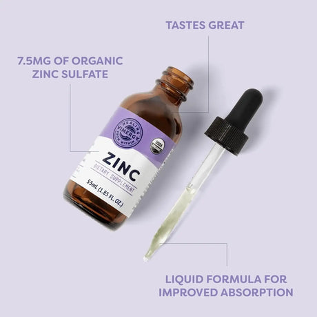 VIMERGY - Vimergy Organic Zinc 27 Servicios 55Ml. - The Red Vitamin MX - Suplementos Alimenticios - {{ shop.shopifyCountryName }}